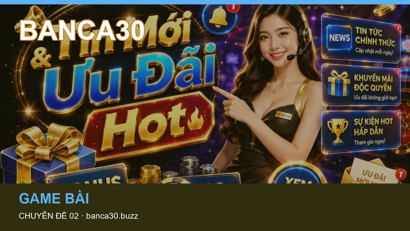 Danh sách kiểm tra thông tin Bắn cá dành cho người đọc BANCA30