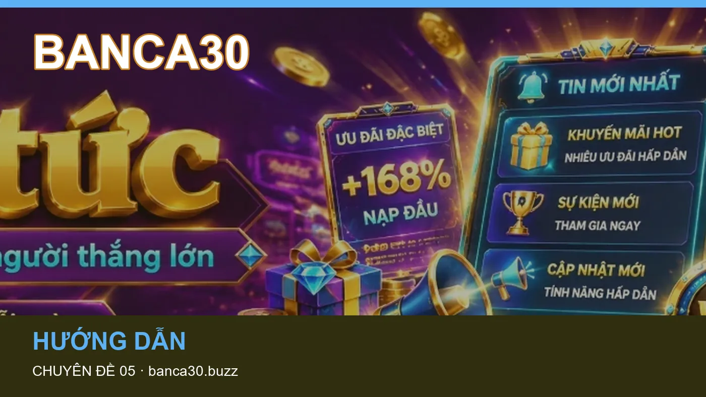 Trải nghiệm Bắn cá trên điện thoại cùng cẩm nang BANCA30